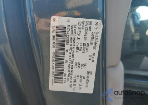 2005 Chrysler Town & Country Limited из США, поврежденный, VIN 2C4GP64L15R351918